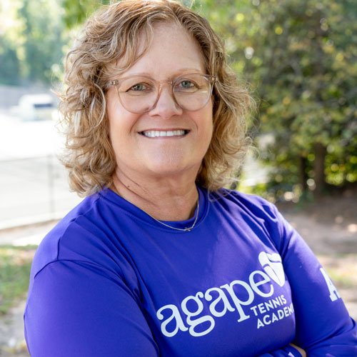 gina-woods Training and Development Manager Gina Woods at Agape Tennis Academy